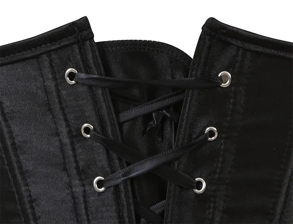 Snatched Factory Underbust Corset Women Sexy Bustier Slimming Workout Shape Waist ...